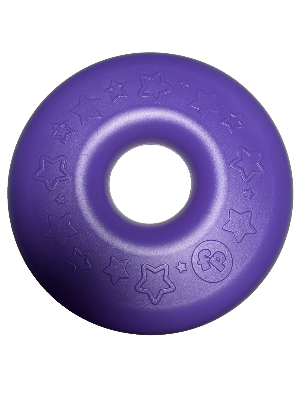 Fisher Price Giant Rock- A-Stack Purple Ring Star Print Replacement Ring Toy